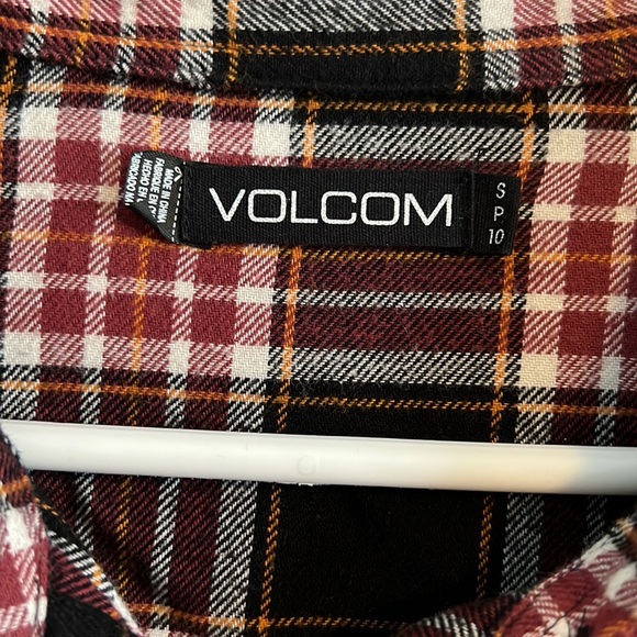 Volcom Plaid Button Down (S) - Picture 3 of 6